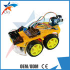 Remote Control Arduino Car Robot Bluetooth Infrared Controlled with Ultrasonic module