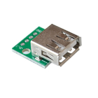 USB To 2.54mm DIP Adapter Female Connectors PCB Converter Board