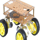 400mAh 4WD Robot Car Chassis With DC Motor