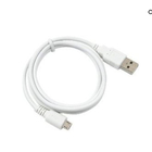1M White 0.6A Micro USB Cable For Micro Bit