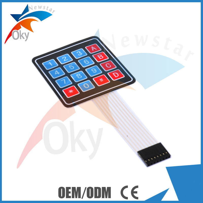 module for Arduino 4 * 4 Matrix Keyboard Membrane Switch Microprocessor Control Panel
