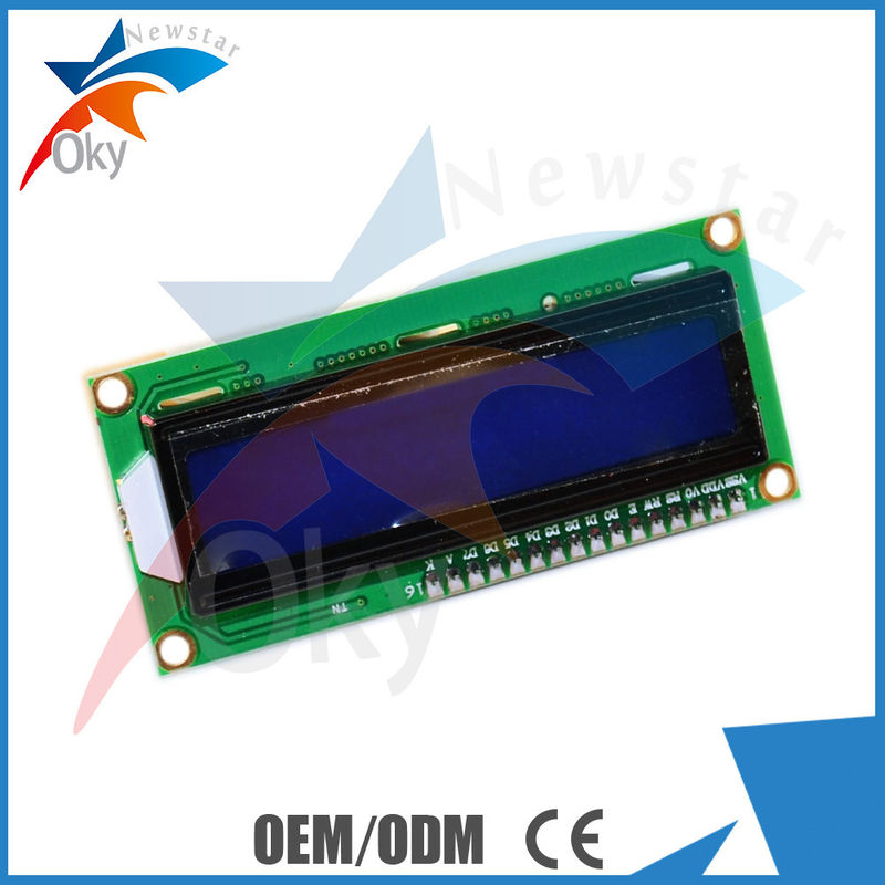 LCD 1602  I2C Serial Interface Adapter Module With Blue Light And Red Board Module