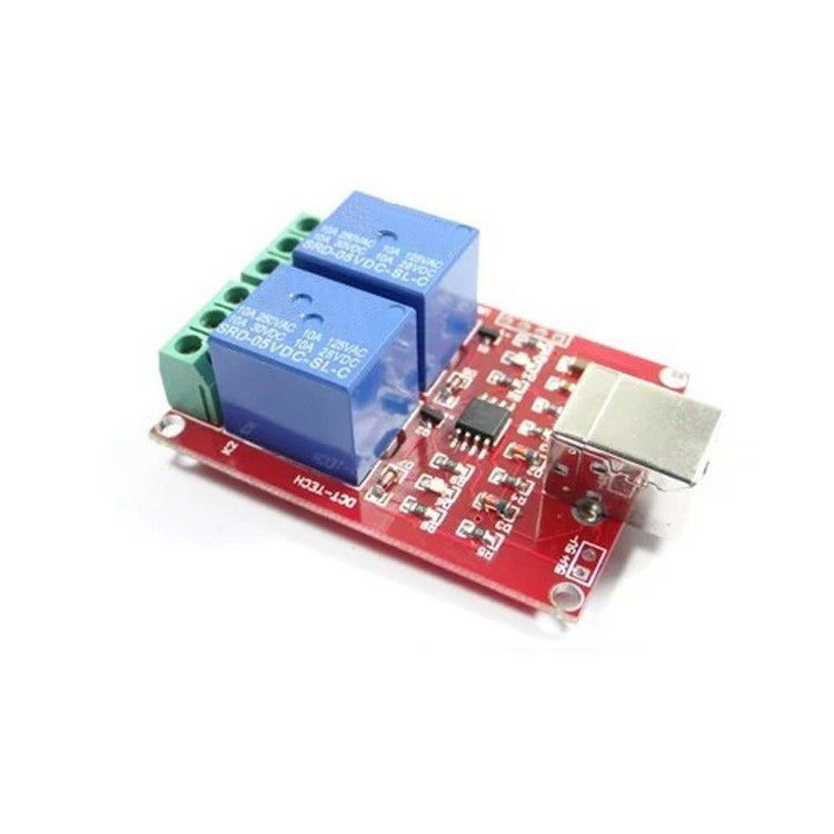2 Channel Arduino Relay Module SSR Solid-State 5V with High Level Trigger
