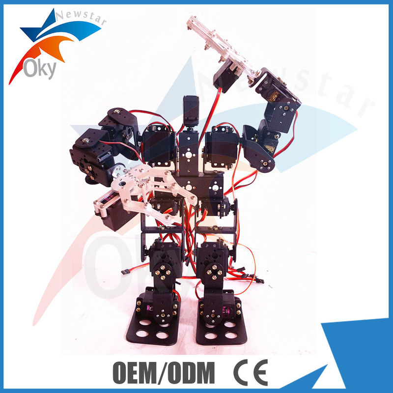 DIY educational toy 15 Arduino DOF Robot biped robot with claws full steering bracket