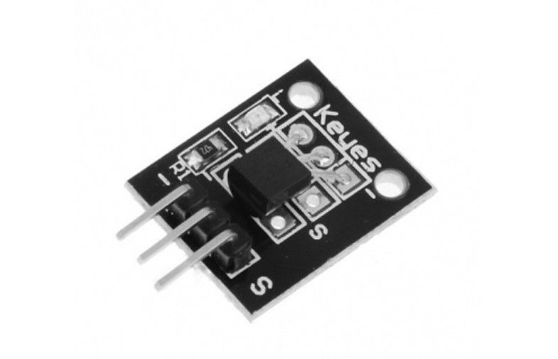 DS18B20 3P Hole Temperature Sensor Module For Arduino , Pull Up Resistor