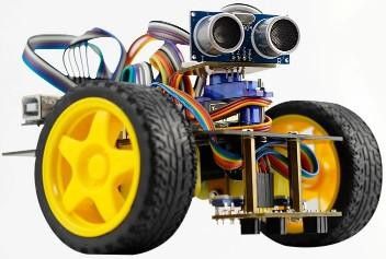 2WD Drive Smart Arduino DOF Robot Ultrasonic Obstacle Avoidance / Line Tracking