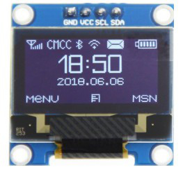 SSD1306 0.96 Inch IIC I2C Serial GND 128X64 OLED LCD LED Display Module For Arduino