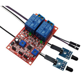 2-way-12V flame sensor module With Relay Module