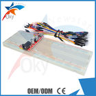 3.3V/5V Electronic Breadboard Power Module 830 Points Bread Board 65 Flexible Jumper Wires