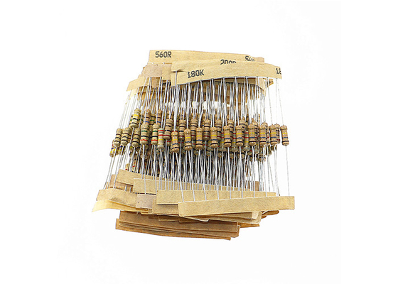 Factory Outlet 1/4W Carbon Film Resistors Full Range of Values Blue Color for DIY Project