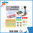 Blue Red Yellow Arduino Starter Kit Electronics Fans With Led Carbon Film Resistance
