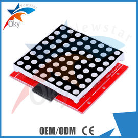 8 x 8 Dot Matrix Driver Module , 2 in 1 74HC595 Chip Red LED Display Board Kit