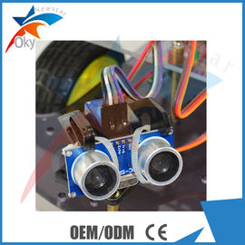 DIY 2WD Smart Toy Arduino Car Robot Chassis HC - SR04 Ultrasonic Intelligent Car