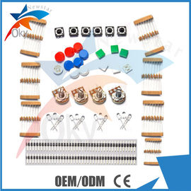 Resistors LEDs Potentiometers Button Cap Electronic Components Arduino Starter Kit