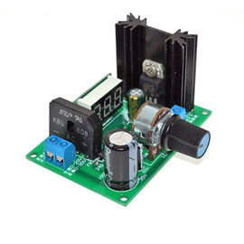LM317 Sensors For Arduino Power Voltage Regulator Step down Power Module + LED Voltmeter