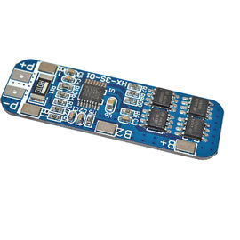 Factory Outlet Blue Color 10A Charger Protection Board For 18650 Li-ion lithium Battery Cell Weight 15g