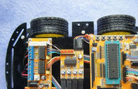 L293D 4wd Drive Robot Smart Car Chassis , Remote Control Car Parts