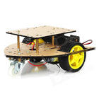 Double-layer Robot Car Chassis With Two Deceleration DC Motor
