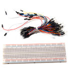 830 Point Arduino Solderless Bread Board 65 Colorful Jumper Wire