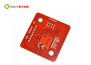 Red PN532 NFC RFID Module V3 Reader Writer Breakout Board On Using Phone Field