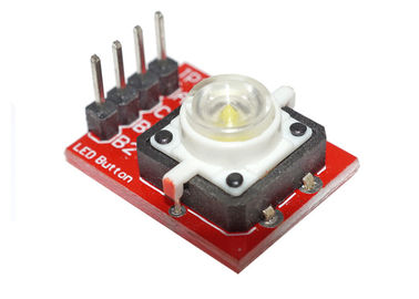 DIY LED Light Arduino Button Module For Raspberry Pi , 20.7*15.5*9 Cm Size