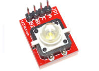 DIY LED Light Arduino Button Module For Raspberry Pi , 20.7*15.5*9 Cm Size