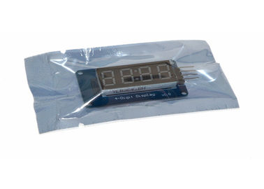 Four Bits LED Clock Display 4 Pins 42 * 24 * 12mm Level Control Interface 