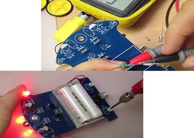 D2 - 1 Intelligent Arduino Car Robot , Yellow / Bule Arduino Robot Car Kit