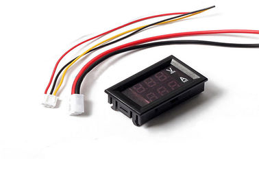 DC 0 - 100V / 50A Ampere Meter Digital Red Blue Dual Color For Current Voltage Measurement