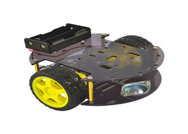 15mm * 15mm * 8mm Smart Car Robot Kit 240 RPM With 1 Year Warranty