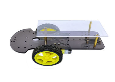 2 Layer Line Tracing Arduino Car Robot , Two Wheel Drive Smart Car Kits