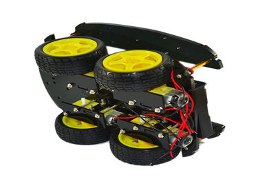 2 Layer 4WD Arduino Car Robot , Smart Car Chassis Four Wheel Drive