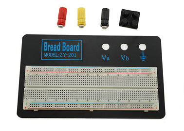 830 Tie Points Solderless Breadboard White Color With 2 Years Warranty