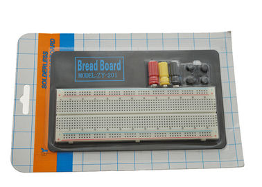 830 Tie Points Solderless Breadboard White Color With 2 Years Warranty