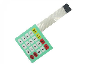 75 * 85mm Panel Membrane Matrix Keypad 18CM Length With 24 Months Warranty