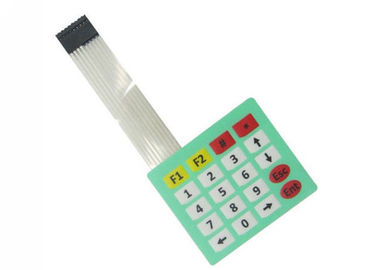 75 * 85mm Panel Membrane Matrix Keypad 18CM Length With 24 Months Warranty