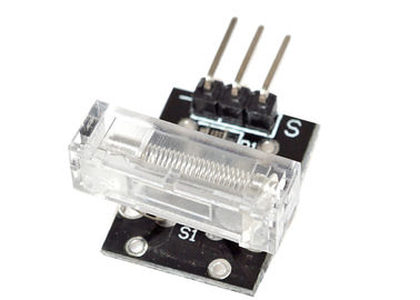 PCB Material Digital LED Knock Sensor Module Black Color For DIY Project