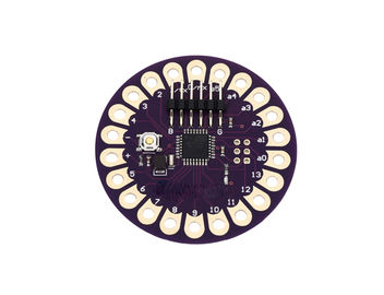 Lily Pad Main Arduino Controller Board 328 ATmega328P 16M 2-5V Purple Color