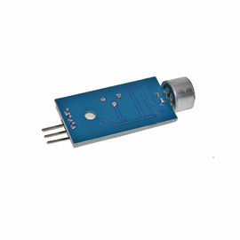 3 Pin Arduino Microphone Module , Etection Arduino Sound Module Blue Color DC 5V