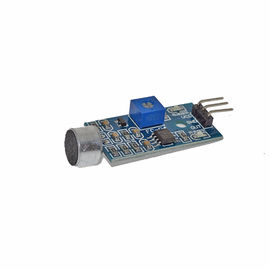 3 Pin Arduino Microphone Module , Etection Arduino Sound Module Blue Color DC 5V