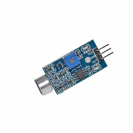 3 Pin Arduino Microphone Module , Etection Arduino Sound Module Blue Color DC 5V