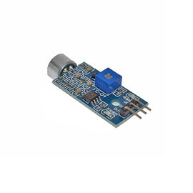 3 Pin Arduino Microphone Module , Etection Arduino Sound Module Blue Color DC 5V