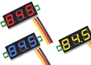 3 Wire 0.28" Smart Lighting System DC 0-100V Digital Voltage Meter High Accuracy