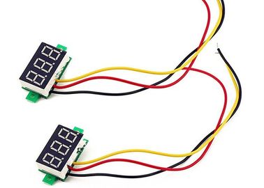 3 Wire 0.28&quot; Smart Lighting System DC 0-100V Digital Voltage Meter High Accuracy