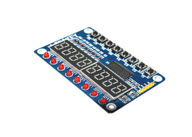 0.24A Digital LED Tube Arduino Development Board TM1638 8 Bit LED Display Module