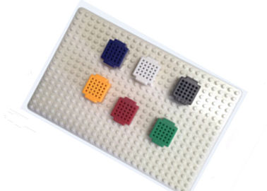 Solderless Super Mini Electronic Breadboard 25 Tie Points Colorful ABS Plastic