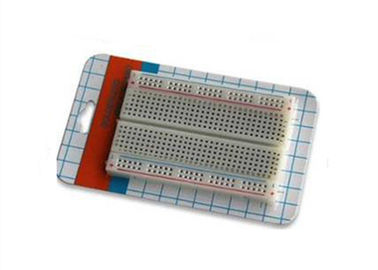 Durable Solderless Pcb Breadboard ABS Plastic Material With 400 Tie Points