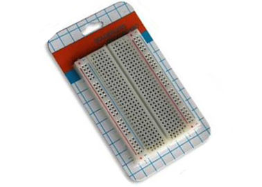 Durable Solderless Pcb Breadboard ABS Plastic Material With 400 Tie Points