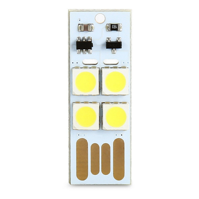 0.5W Mini Touch Switch Usb Led Light 2835 Chips Lightweight 3.3 X 1.1CM