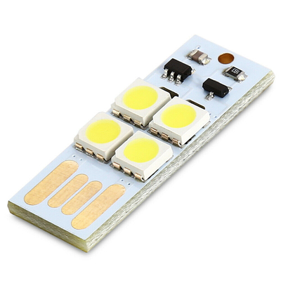 0.5W Mini Touch Switch Usb Led Light 2835 Chips Lightweight 3.3 X 1.1CM